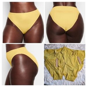 2PCS Skims Topaz Jelly Sheer Cheeky Briefs, Size XXS NWT